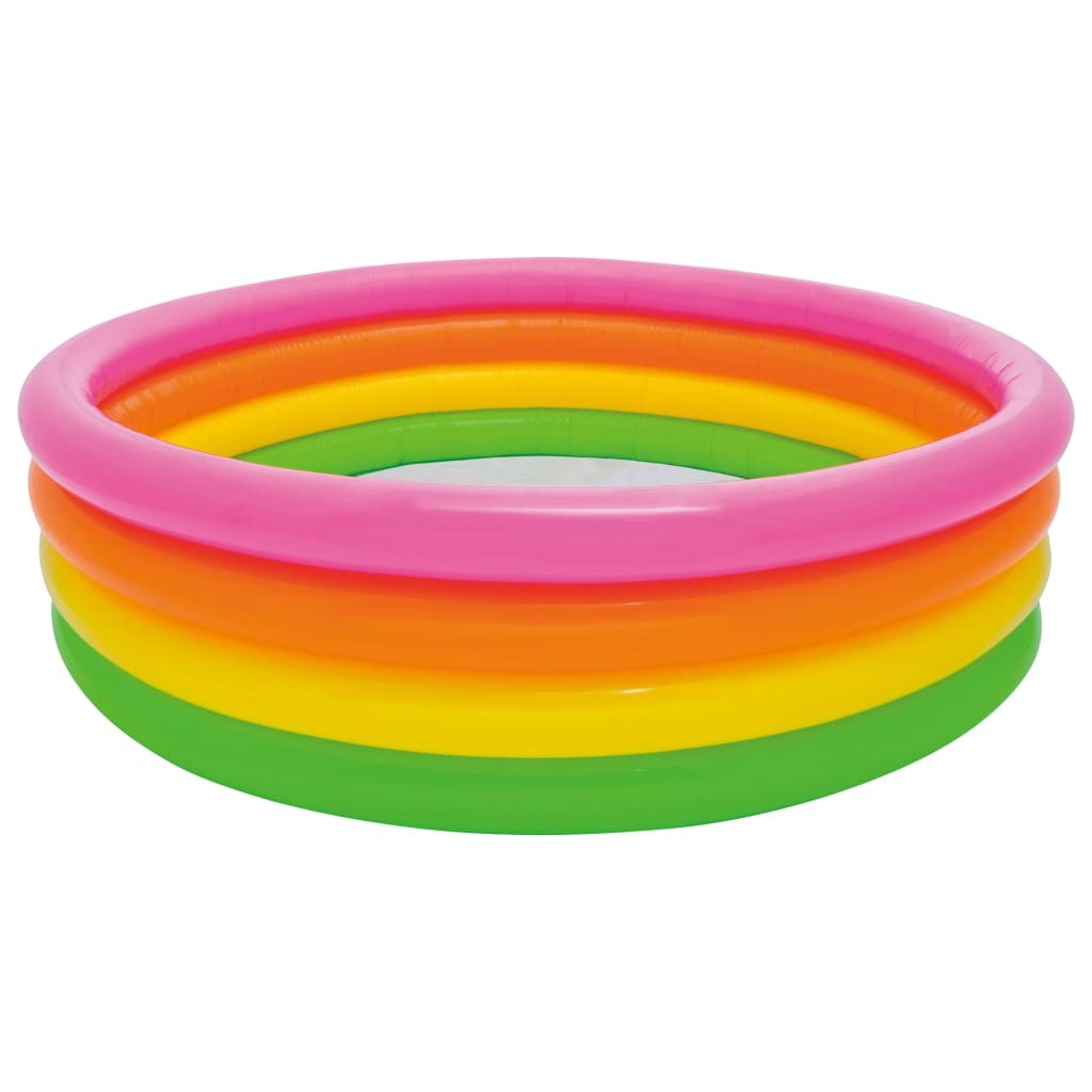 Intex Sunset Inflatable Pool 4 Rings 168x46 cm
